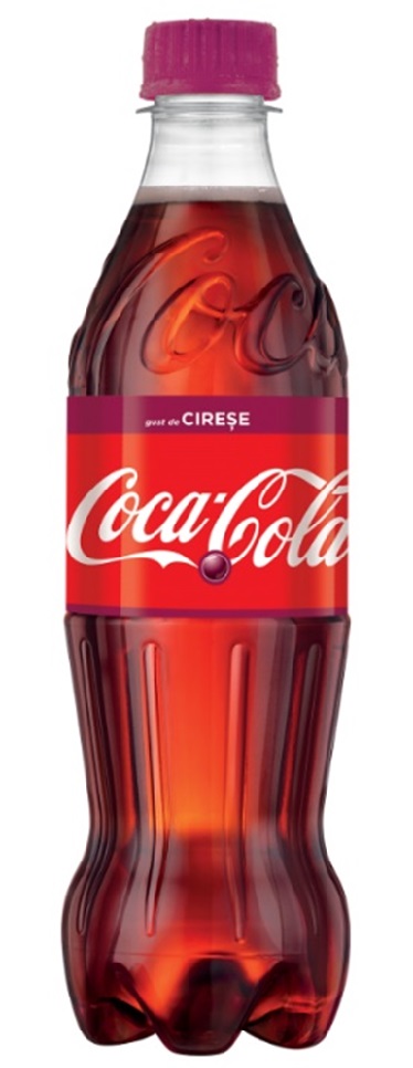 Coca-Cola cirese packshot